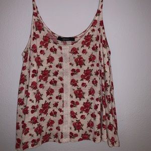 floral tank top